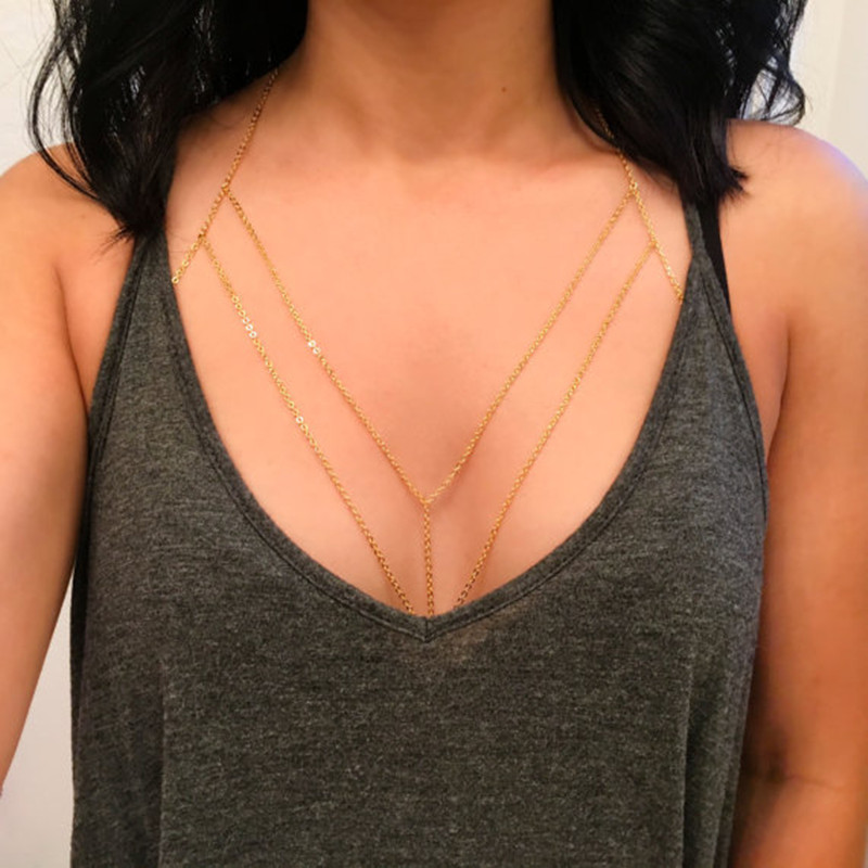 Body Jewelry Retainers - Sex Gespreide Body Chain Voor Vrouwen