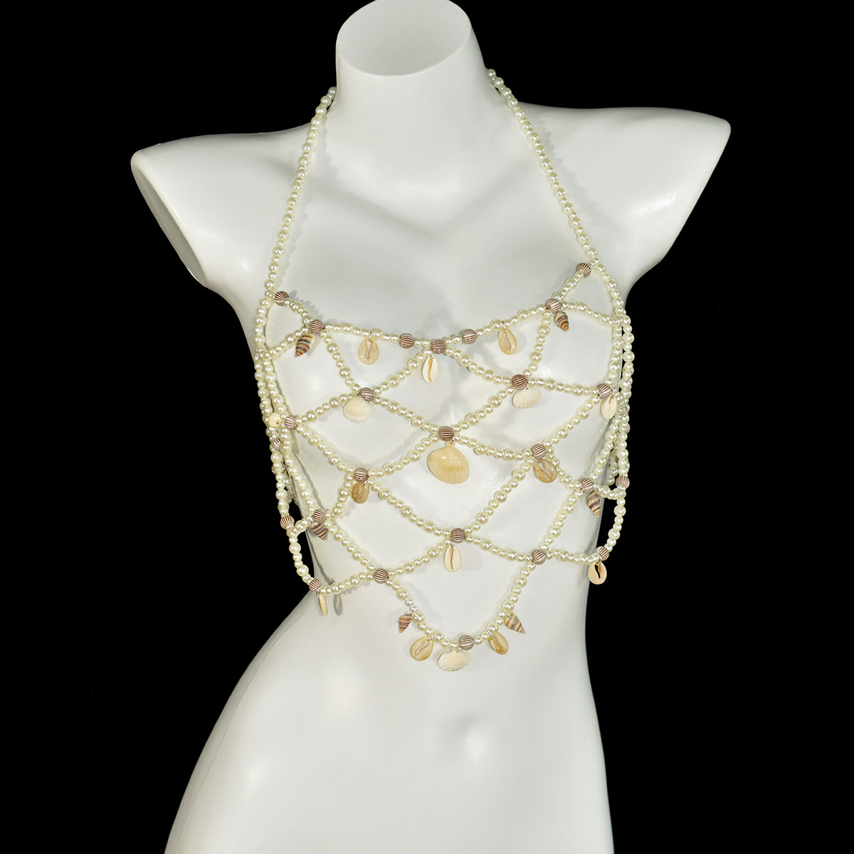 Body Jewelry Retainers - Mode Imitatie Parel Beha Taille Rok