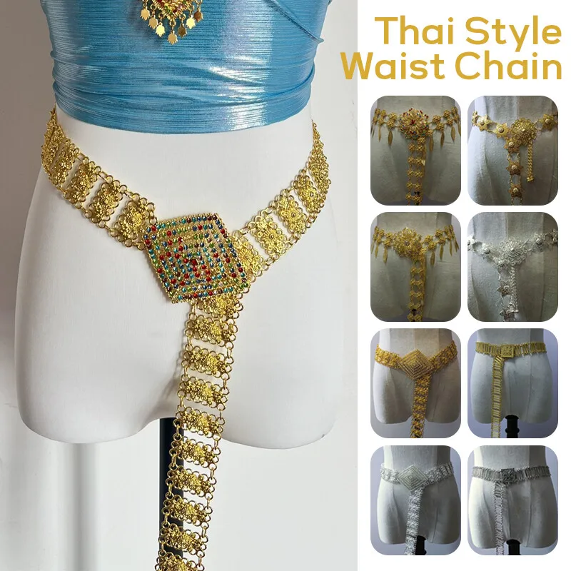 Body Jewelry For You - 1PC Metalen Thailand Taille Ketting Vrouwen