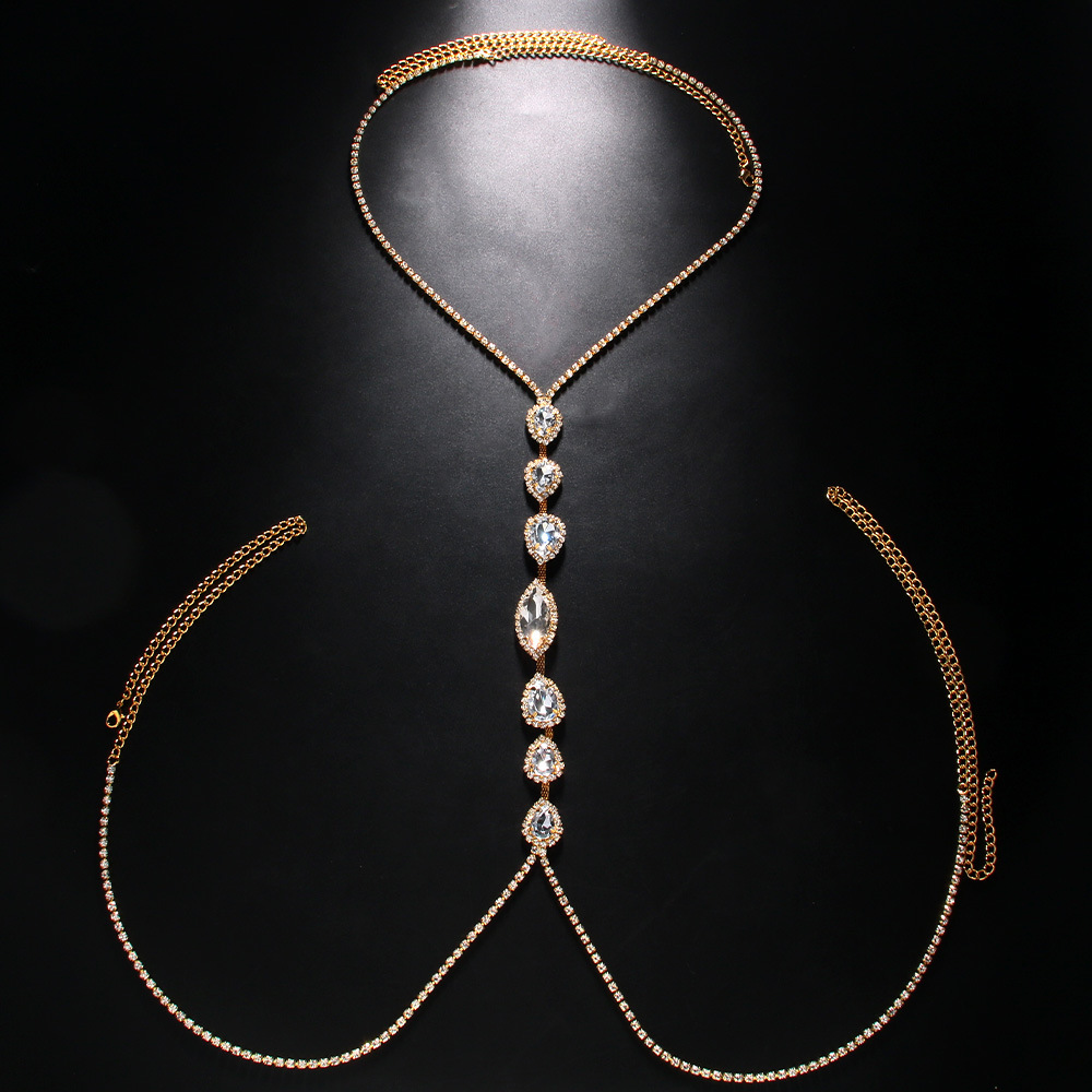 Mode Sexy Waterdruppel Ketting - Body Jewelry Retainers recensie en prijs
