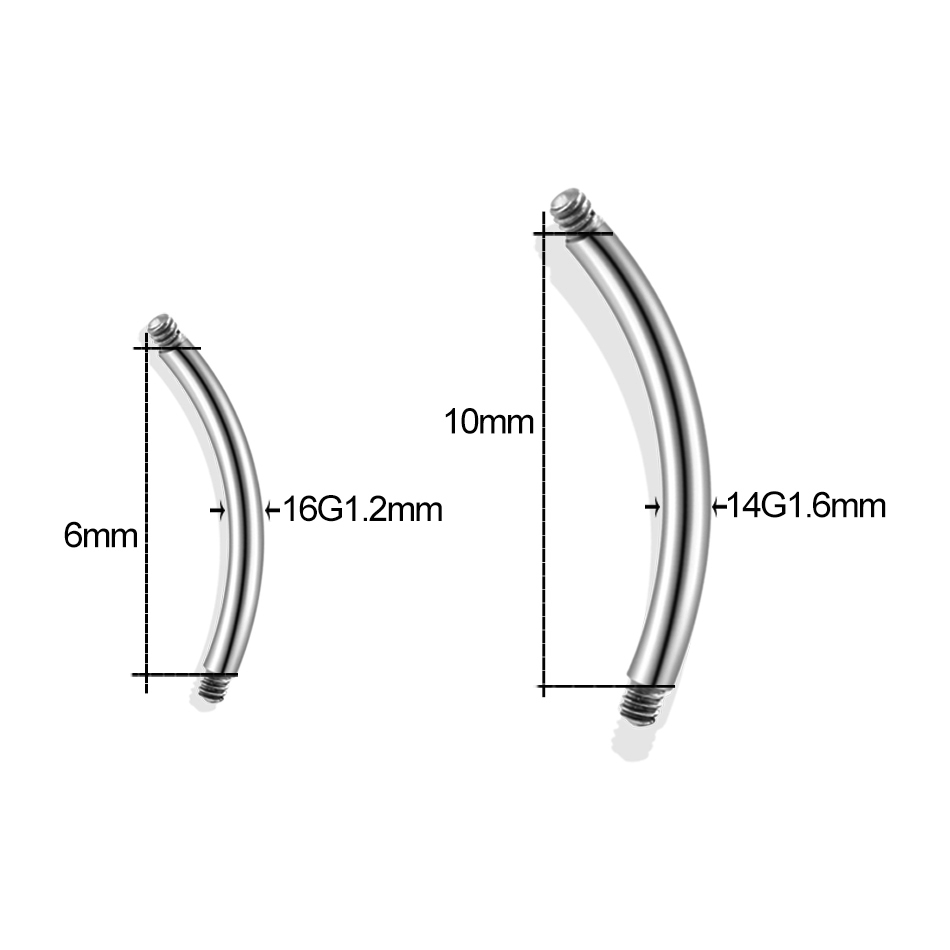 10 stks/partij Titanium Draad  - Body Jewelry Replacement Ball recensie en prijs
