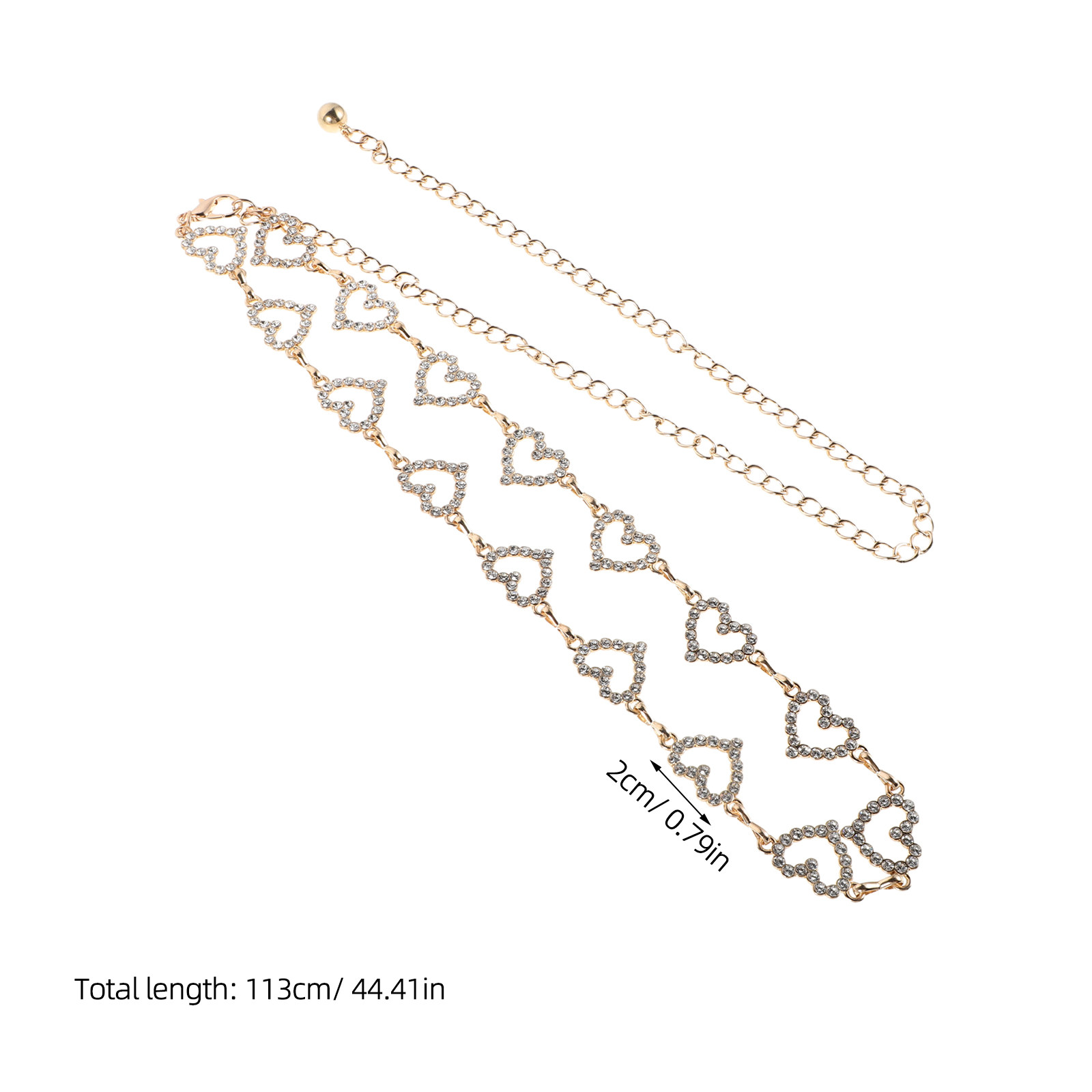Verstelbare tailleketting met  - Body Jewelry For You recensie en prijs