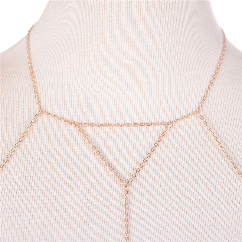 Goud Zilver Fashion Link Ketti - Body Jewelry Necklace recensie en prijs