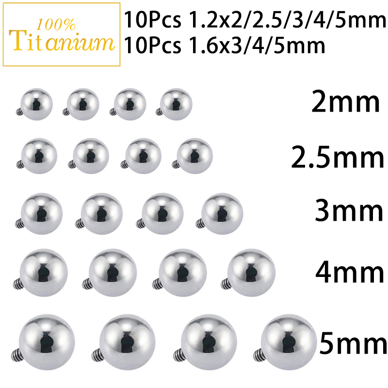 10Pc Implantaat Kwaliteit Astm - Body Jewelry Replacement Ball recensie en prijs