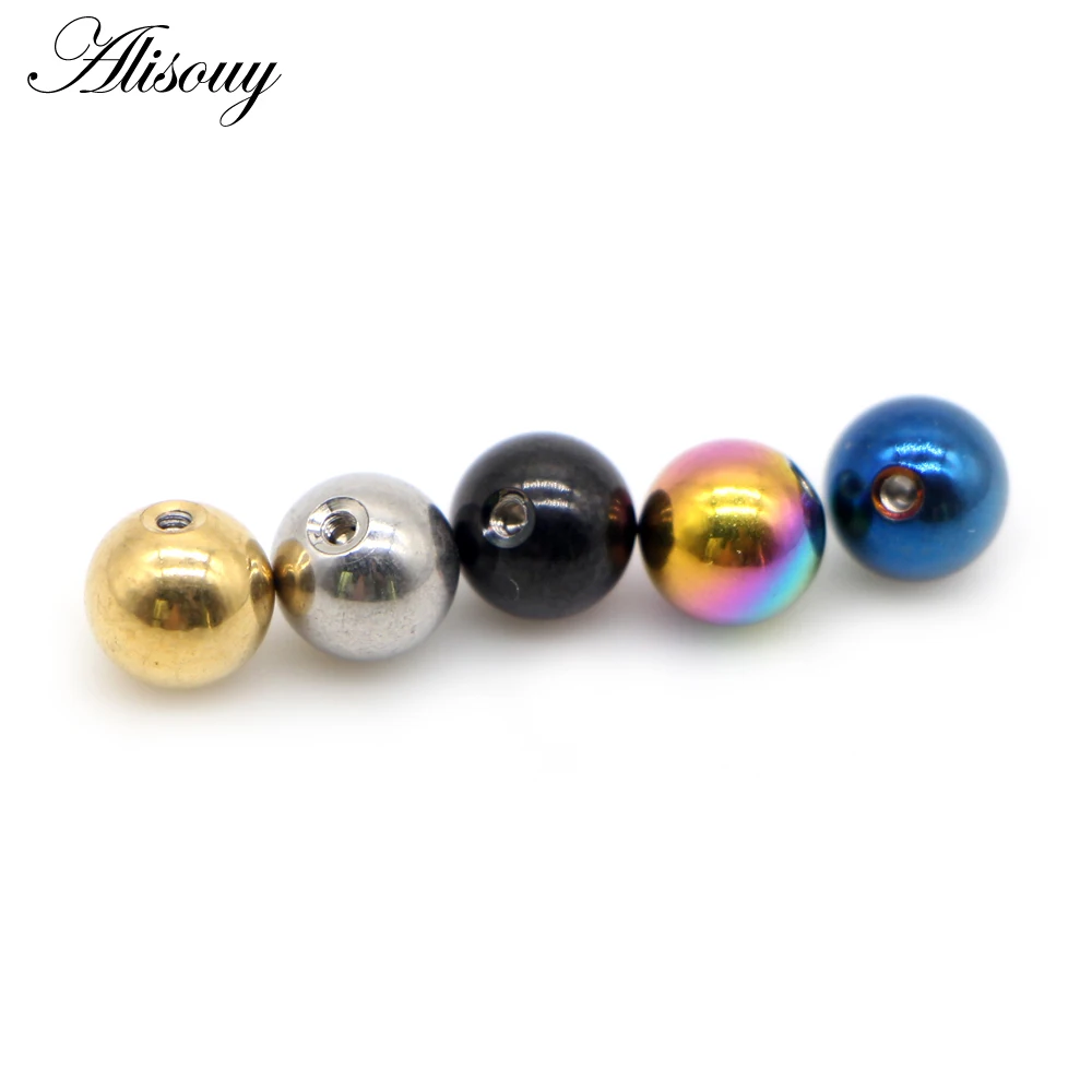 Alisouy 10 stuks/partij Rvs Ve - Body Jewelry Replacement Ball recensie en prijs