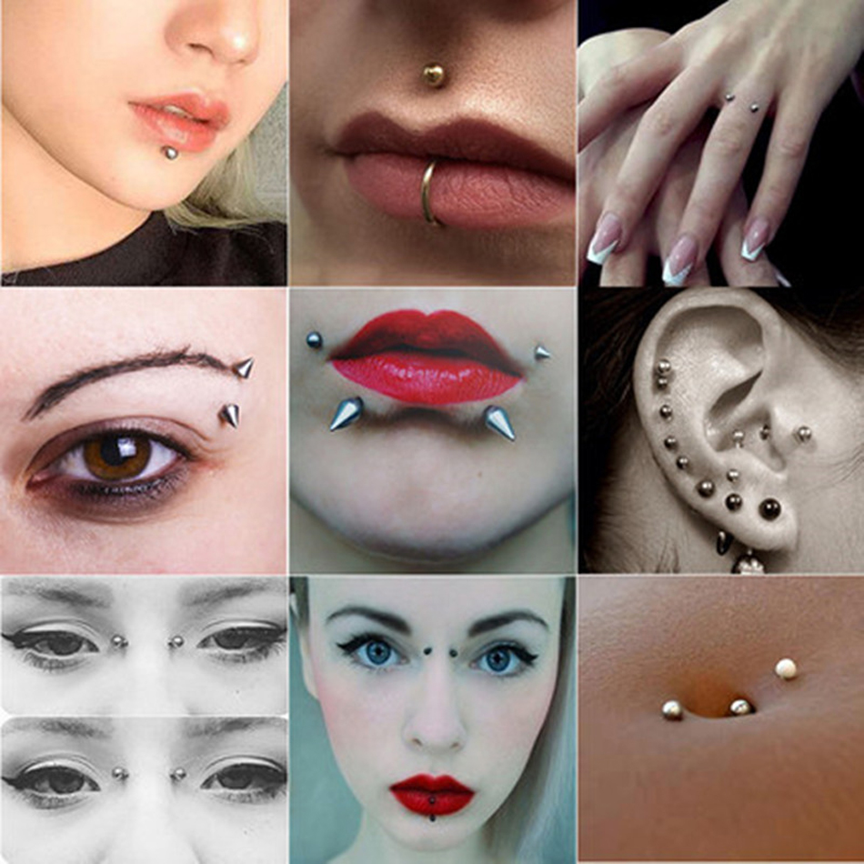 100 stks/partij Stalen Oorbel  - Body Jewelry Replacement Ball recensie en prijs