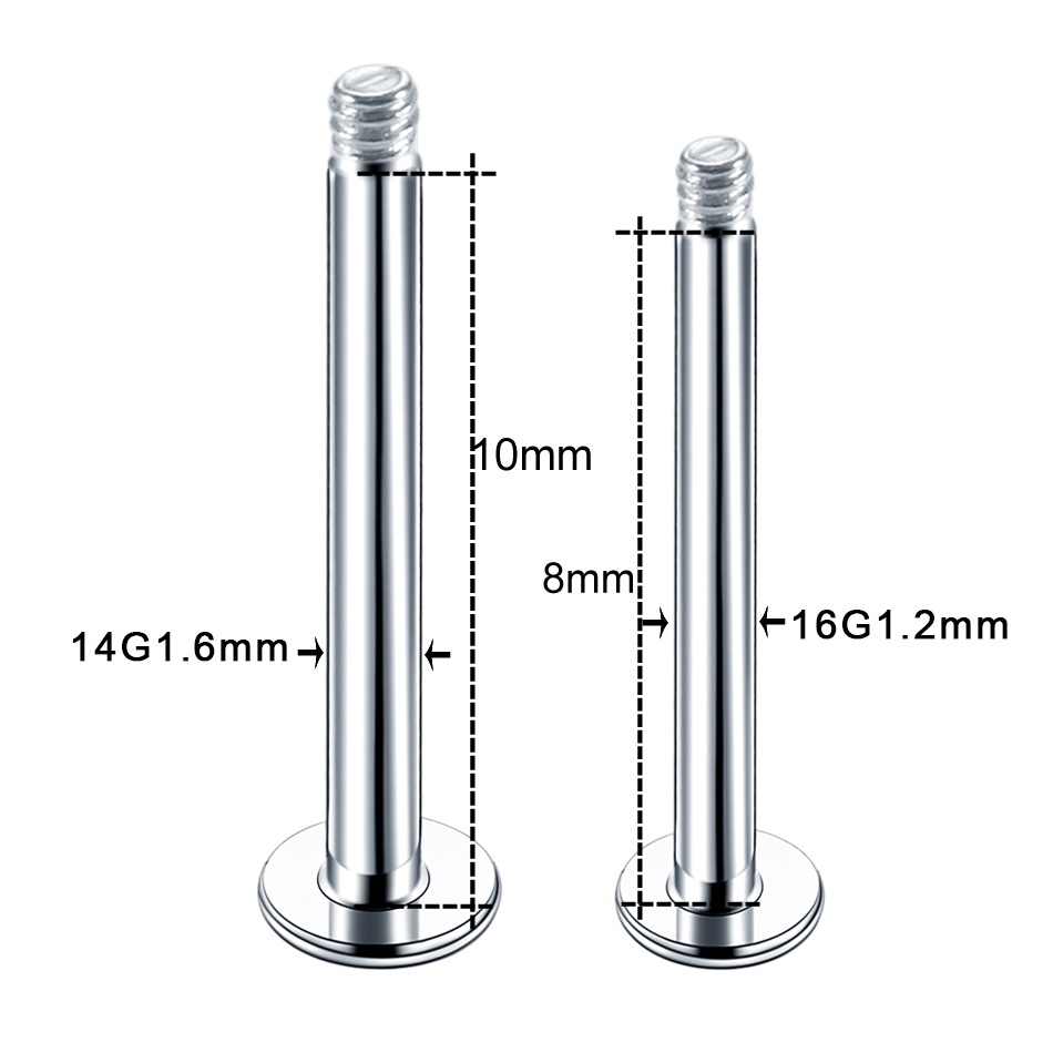 100 stks/partij Stalen Oorbel  - Body Jewelry Replacement Ball recensie en prijs