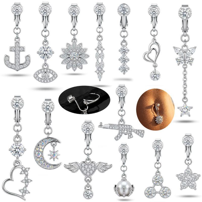 1 Stuk Trendy Engel Navelpierc - Body Jewelry Surgical Steel recensie en prijs