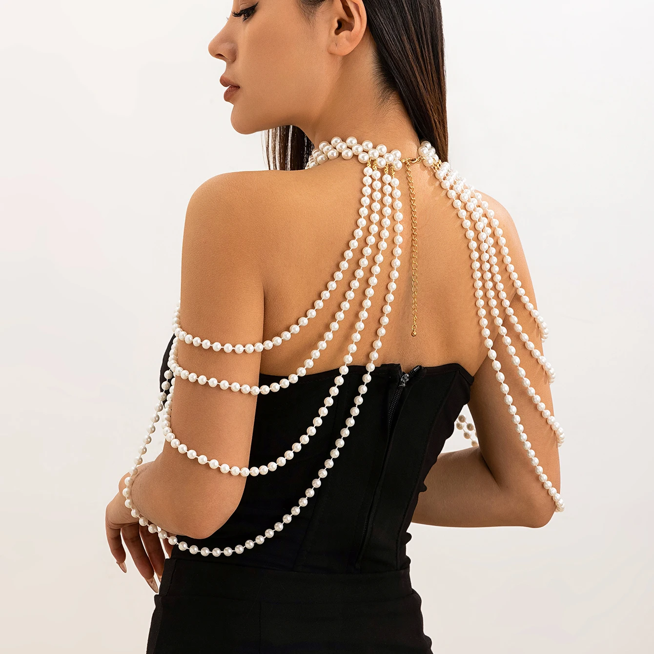 Bruidsketting met kwastjes, im - Body Jewelry Necklace recensie en prijs