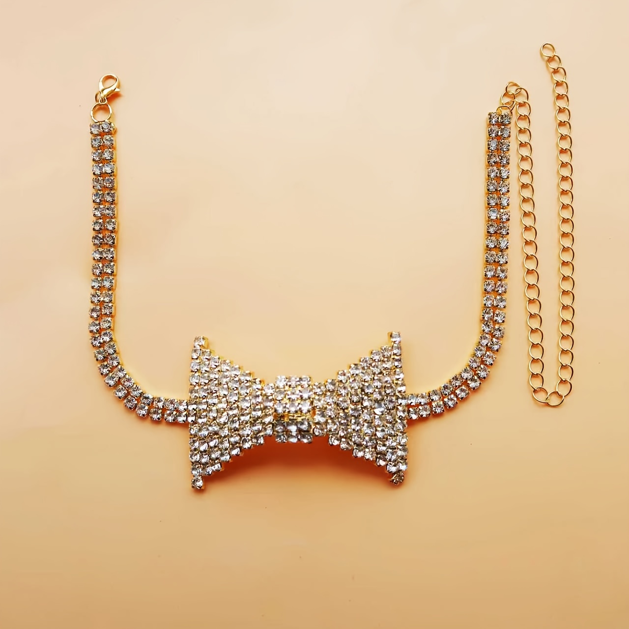 Prachtige Elegante Strass Stri - Body Jewelry Necklace recensie en prijs