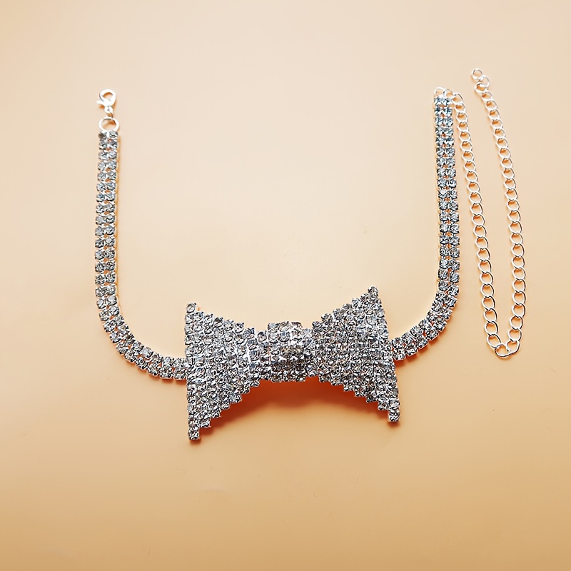 Prachtige Elegante Strass Stri - Body Jewelry Necklace recensie en prijs