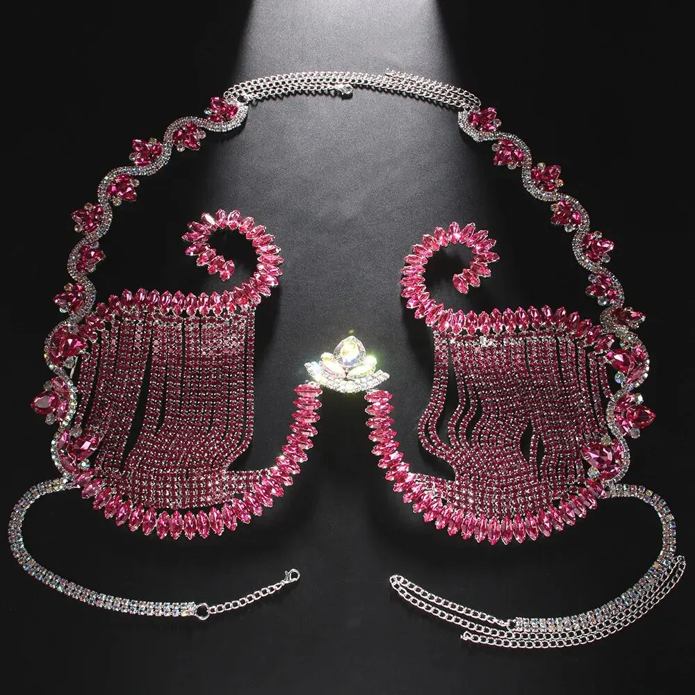 Rave Roze Kristal Borst Beugel - Body Jewelry Retainers recensie en prijs