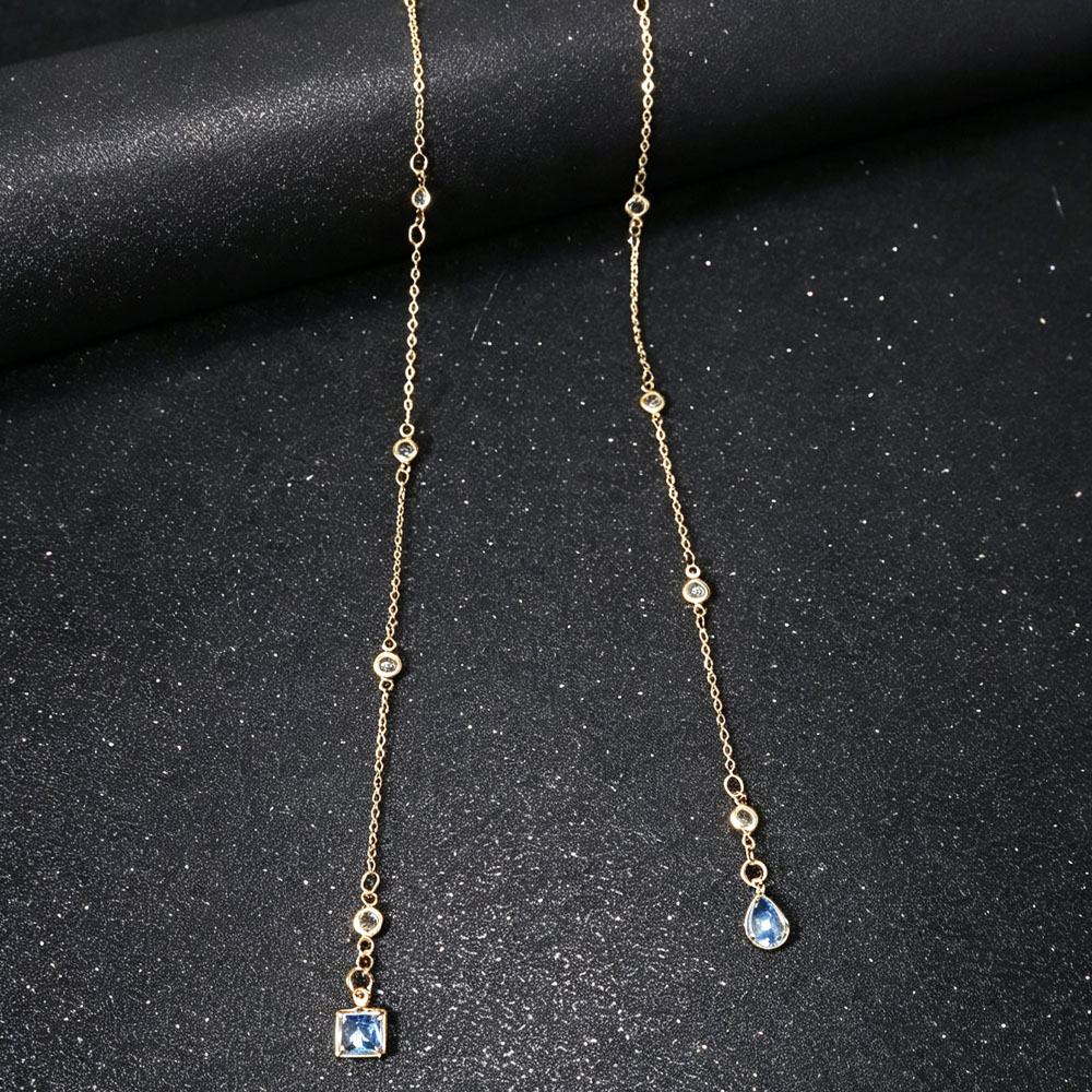 Nieuwe modieuze elegante ketti - Body Jewelry Necklace recensie en prijs
