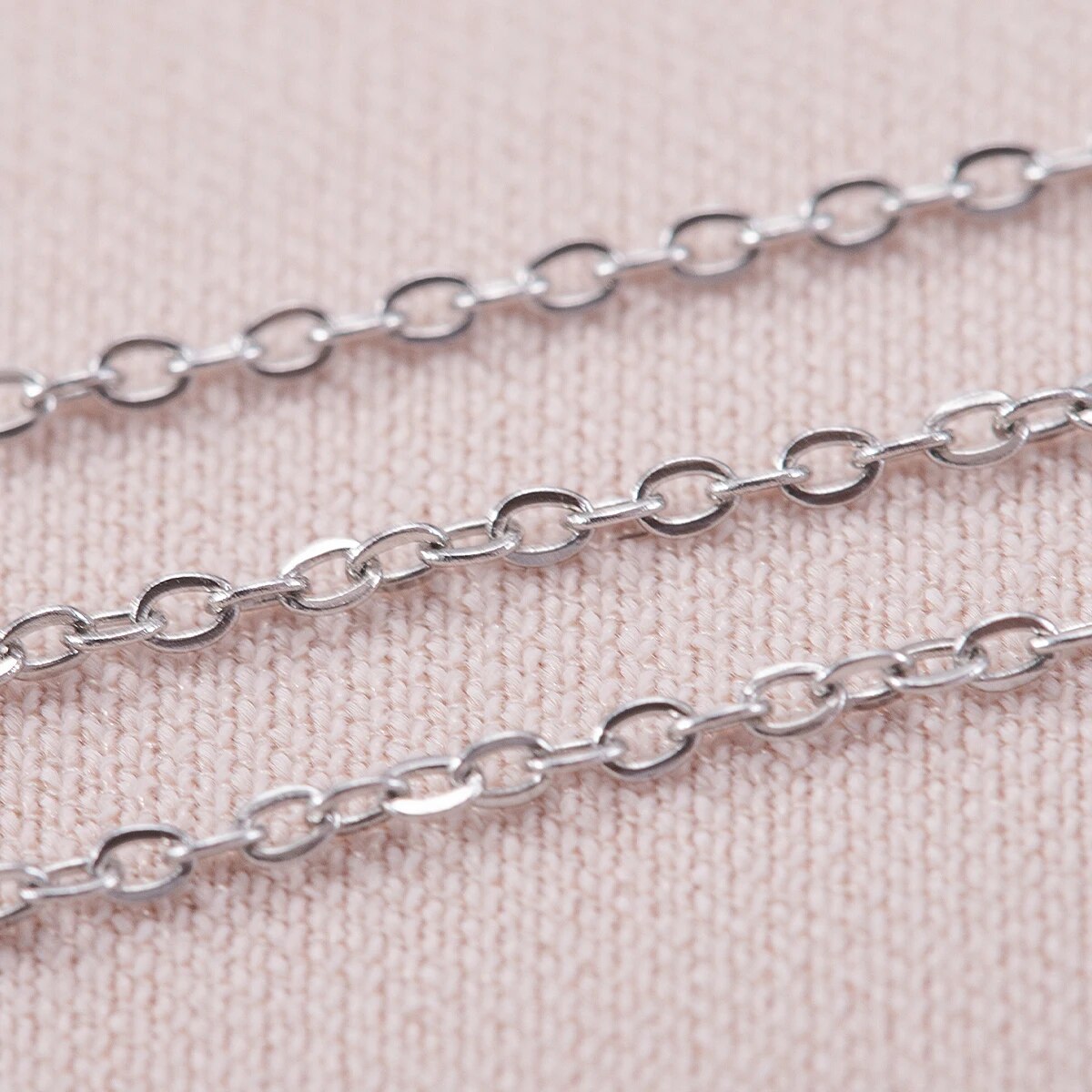 10 meter roestvrijstalen O-vor - Body Jewelry Necklace recensie en prijs