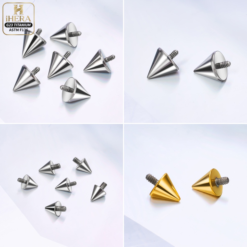 Titanium Ball Cone Vervanging  - Body Jewelry Replacement Ball recensie en prijs