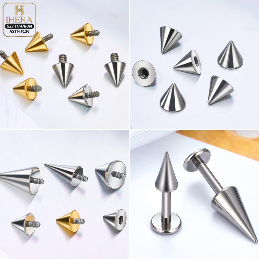 Titanium Ball Cone Vervanging  - Body Jewelry Replacement Ball recensie en prijs