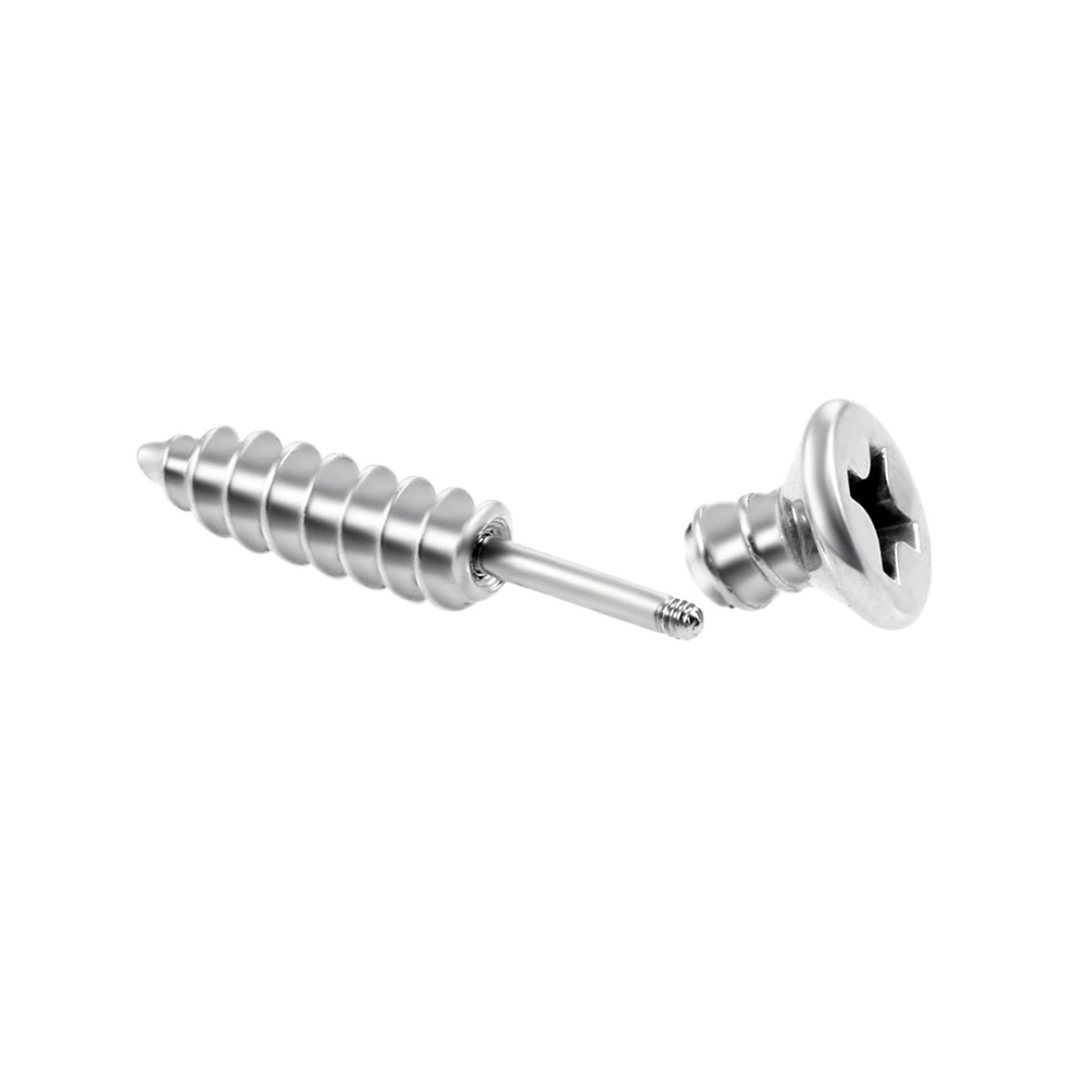 2 Stuks Chirurgisch Staal Spik - Body Jewelry Surgical Steel recensie en prijs