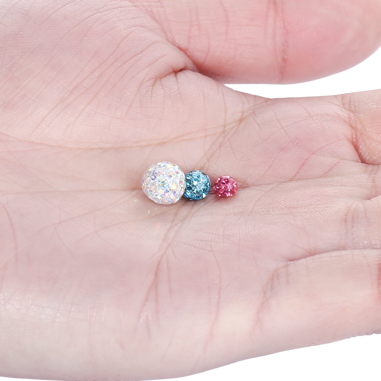 2 Stuks 14G 16G Chirurgisch Ro - Body Jewelry Replacement Ball recensie en prijs