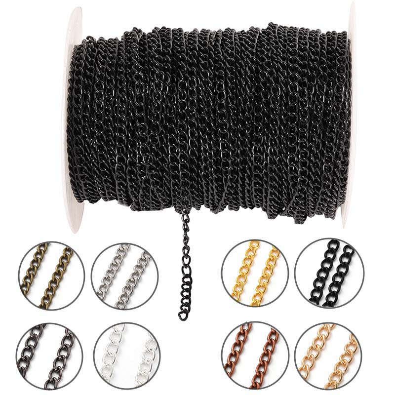 2Meter 2.5/3.5/4.5mm Metalen P - Body Jewelry For You recensie en prijs
