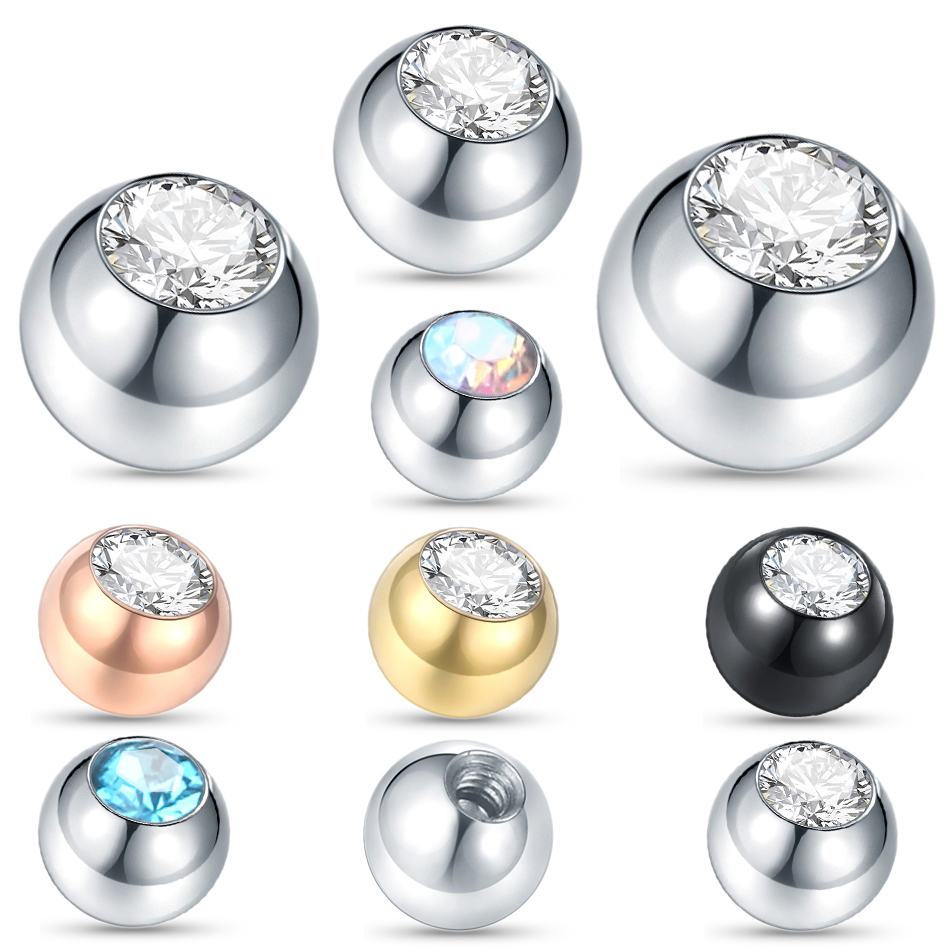 10Pc Rvs Schroef Ballen Vervan - Body Jewelry Replacement Ball recensie en prijs