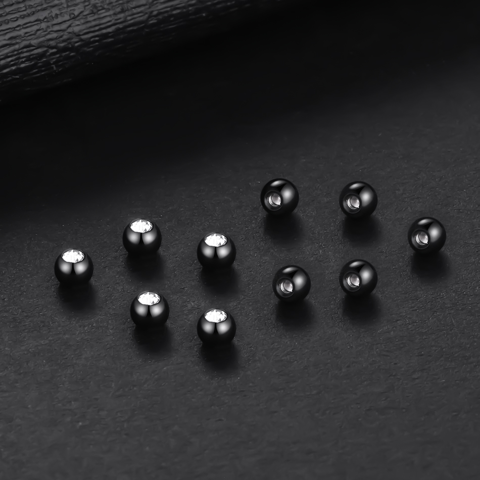 10Pc Rvs Schroef Ballen Vervan - Body Jewelry Replacement Ball recensie en prijs