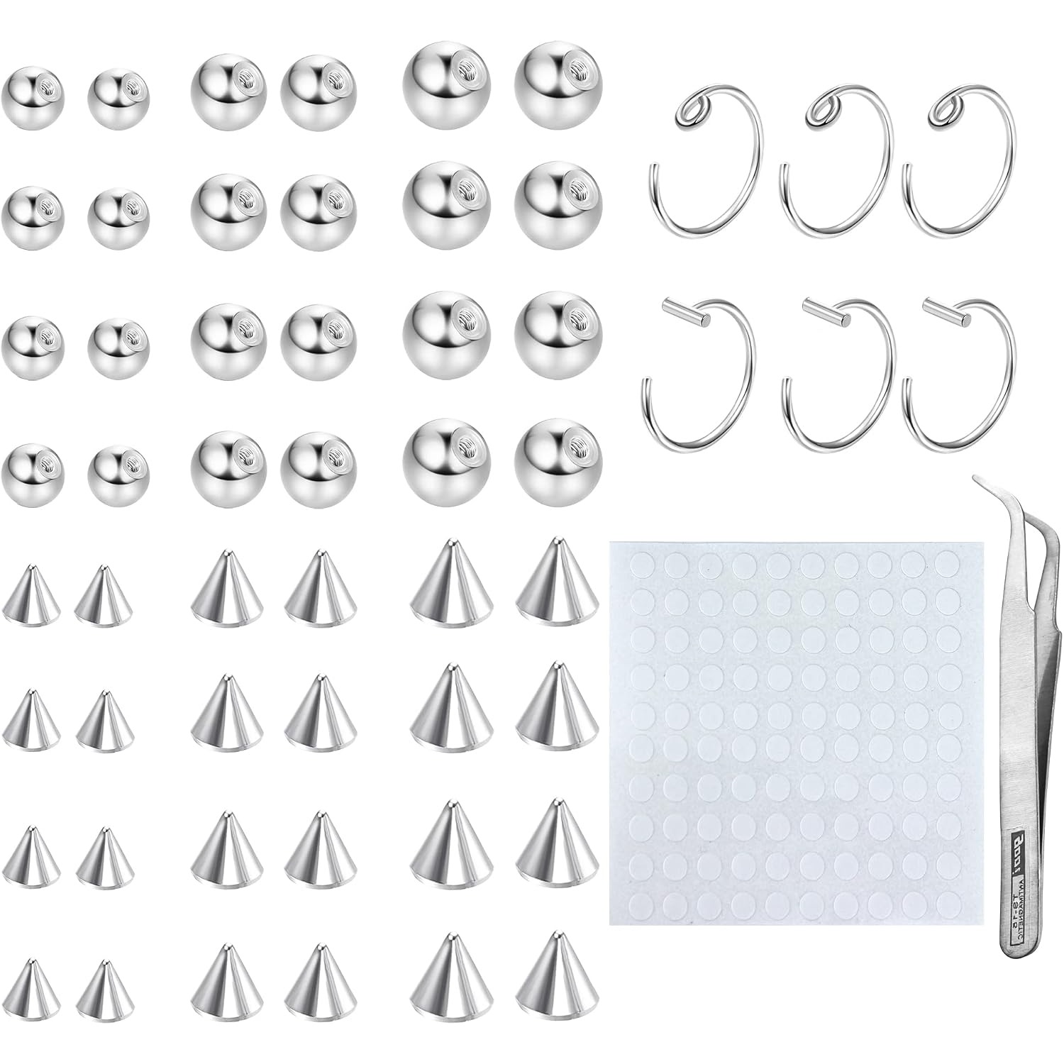 Drperfect Fake Wenkbrauw Ring  - Body Jewelry Replacement Ball recensie en prijs